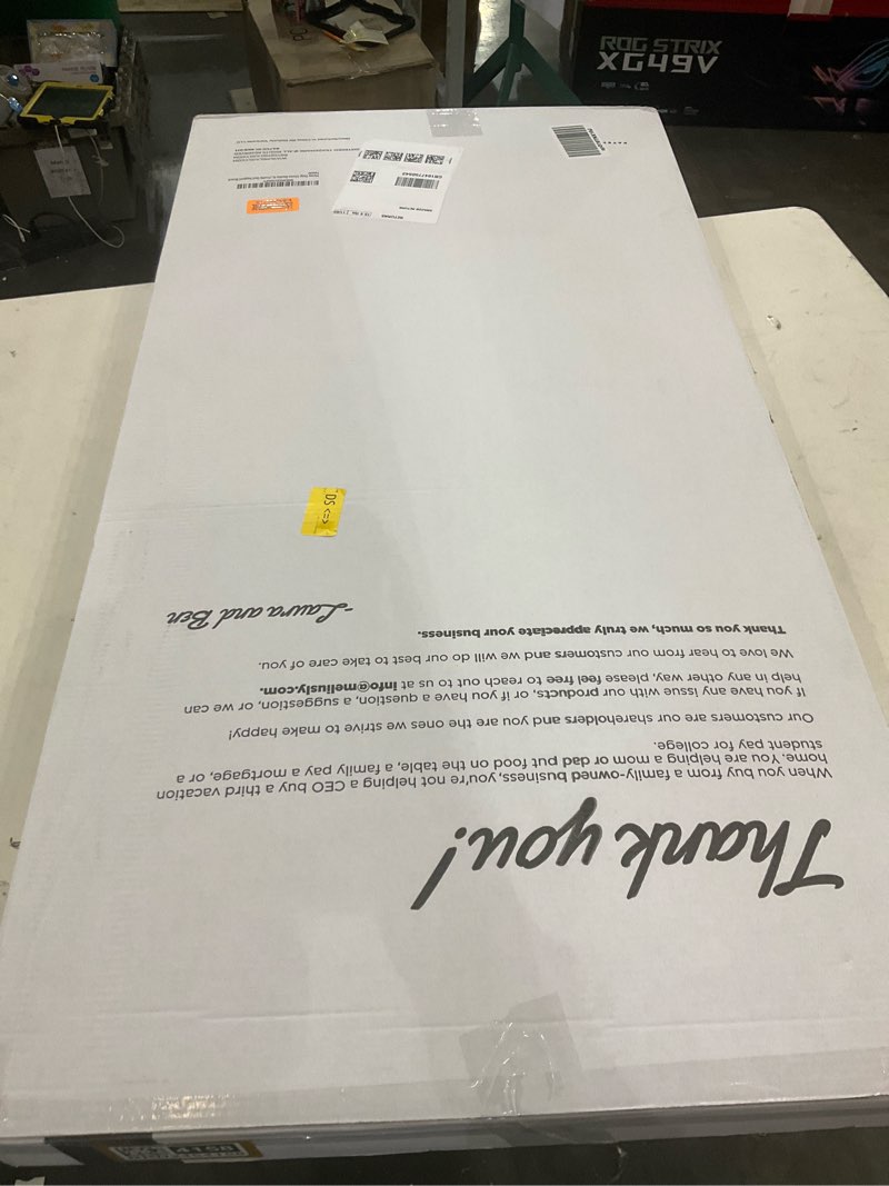 Condition photo showing New/Like New for Meliusly Heavy Duty 10mm Bunkie Board Queen Size (60x80'') Patent Pending Low Profile Bed Board Design - Breathable, Noise Minimizing, Moisture Resistant Bunkieboards, Low Profile Bed Support Queen (60x80'')