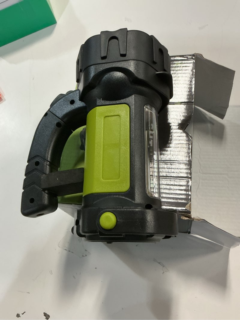 Condition photo showing Good Condition for AlpsWolf Camping Lantern Rechargeable, LED Flashlight Spotlight Lantern with 800LM, 3600 mAh, Strap Included Portable Bright Camping Light for Emergency, Outdoor Hiking, Power Outages Green-1pack