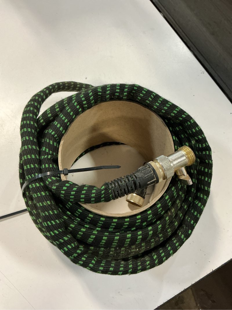 Condition photo showing Good Condition for flex-able hose xtreme 1-in x 50-ft kink free woven green hose