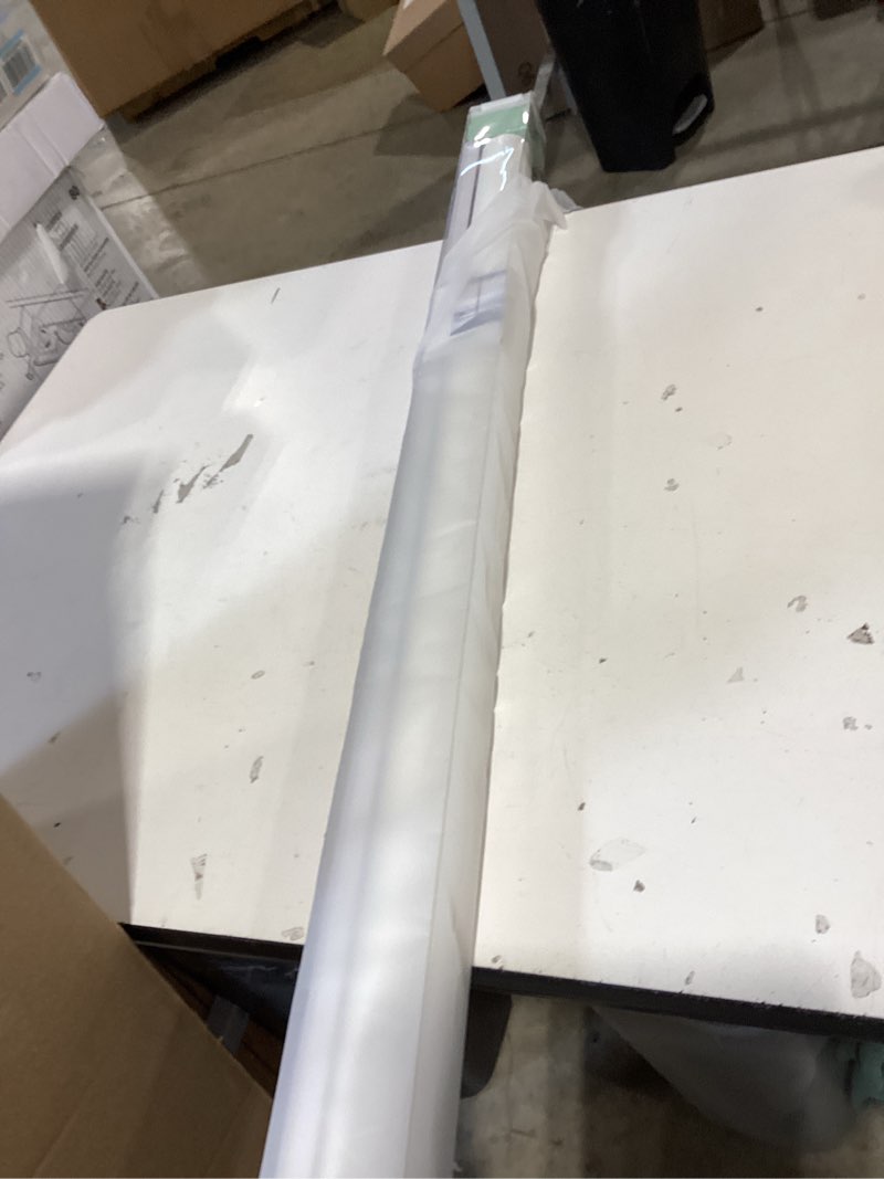 Condition photo showing New/Like New for aosky cordless roller shades for windows light filtering shades with 5% openness solar screen semi sheer roller blinds uv protection for office and home. easy to install 52" w x 72" h (white) 52"w x 72"h white