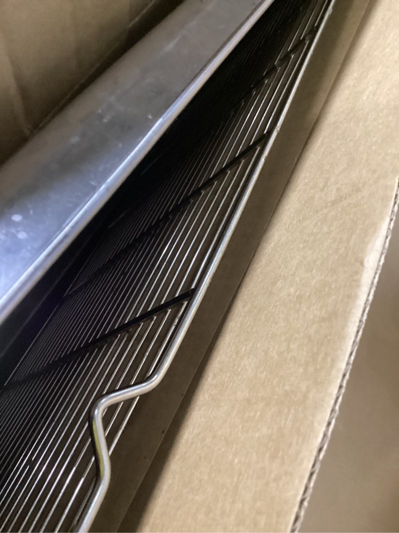 Condition photo showing Good Condition for Large Set Baking Sheet and Cooling Rack Set, Bastwe 24L x 16W x 1H inch Professional Bakeware, Healthy & Nontoxic & Rustproof & Easy Clean 24 inch with Rack