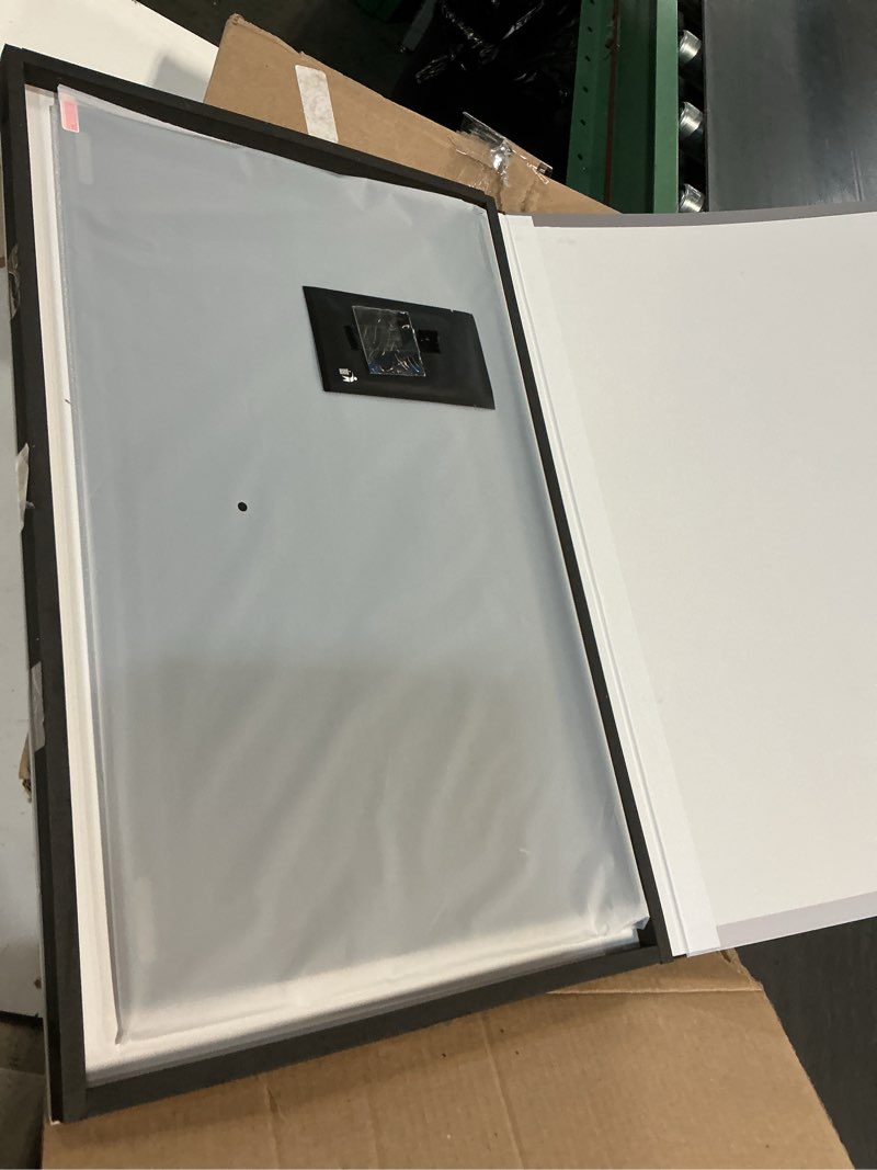 Condition photo showing Good Condition for magnetic 23 inch privacy screen for computer monitor 16:9 aspect ratio, 23in removable anti glare filter, blue light blocking privacy shield eye protection, hanging anti spy desktop pc protector 23'' privacy filter (16:9)