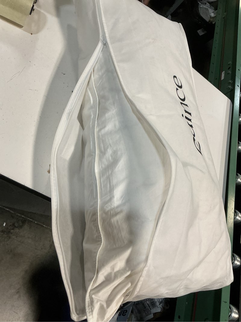 Condition photo showing New/Like New for luxe goose down pillow king size