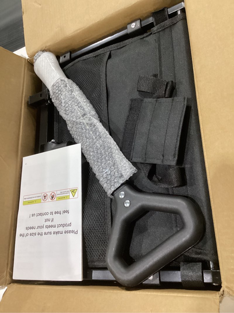 Condition photo showing New/Like New for Collapsible Wagon Cart Foldable - Portable Heavy Duty Folding Beach Wagons with Wheels - Outdoor Utility Carts for Groceries, Shopping, Camping, Sports, Garden with Large Capacity - Black