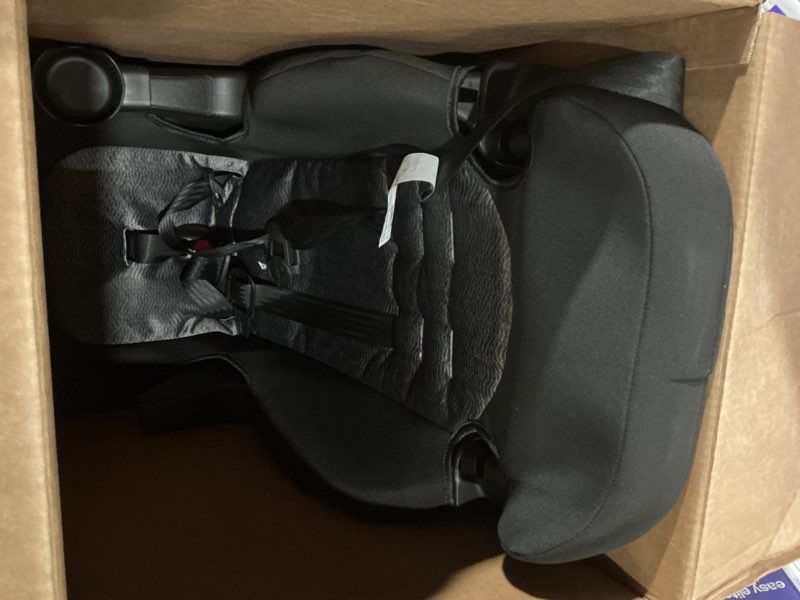 Condition photo showing Good Condition for cosco kids finale 2-in-1 toddler booster car seat, fiberwave ii, black/grey