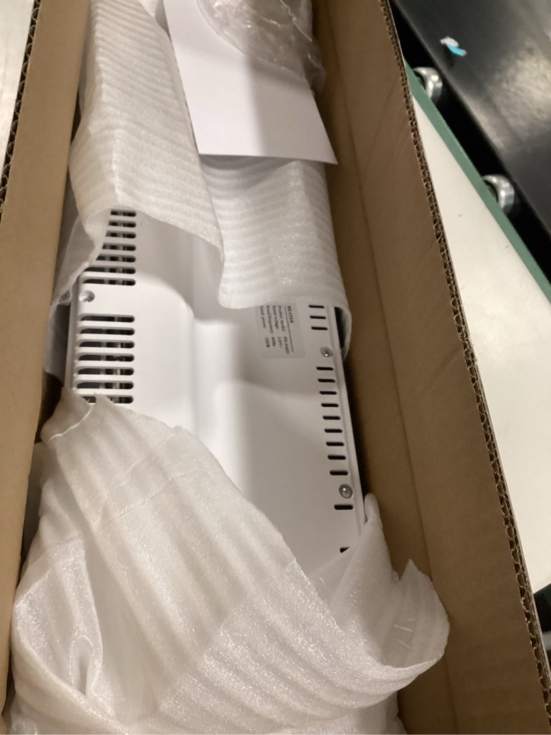 Condition photo showing Good Condition for Desk Heater for Office 330W - 2 in 1 Monitor Stand Desk Heater with Timer 2 Heat Levels USB Ports - Quiet Keyboard Office Hand Warmer - White 2 in 1 Plus-white