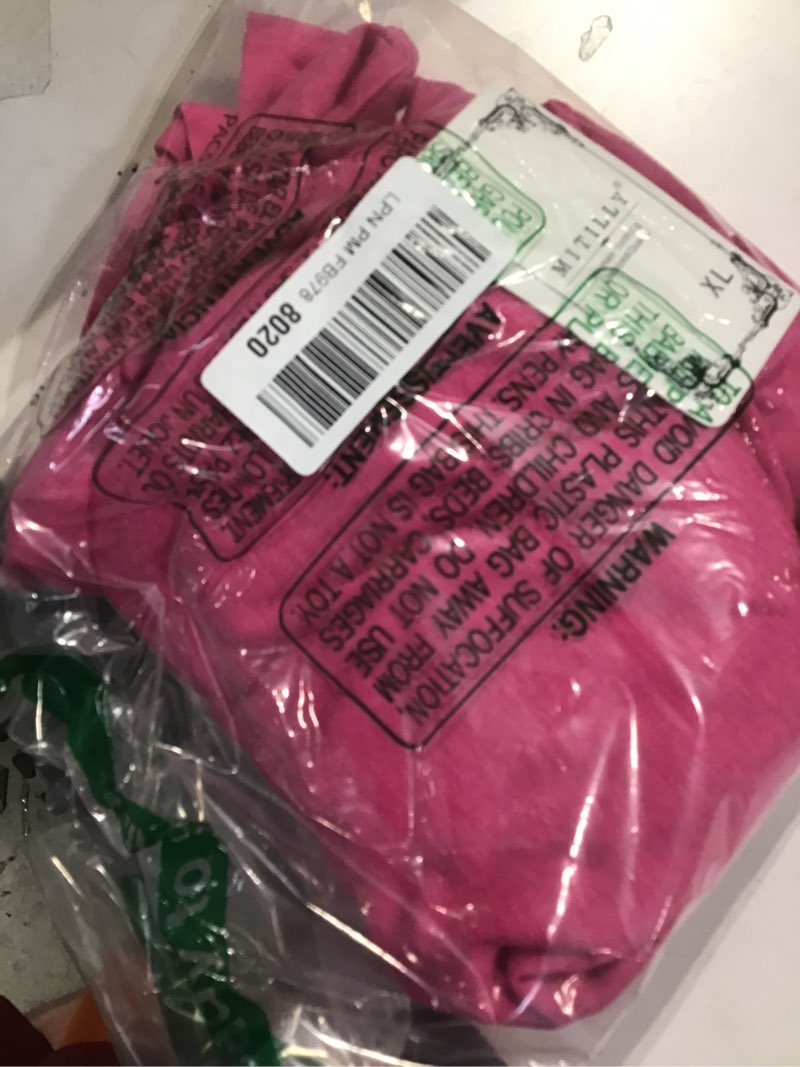 Condition photo showing Good Condition for MITILLY Girls Loose Plain 3/4 Sleeve Casual Pocket Ruffle Swing Long Maxi Dress with Belt 12 Years Rose