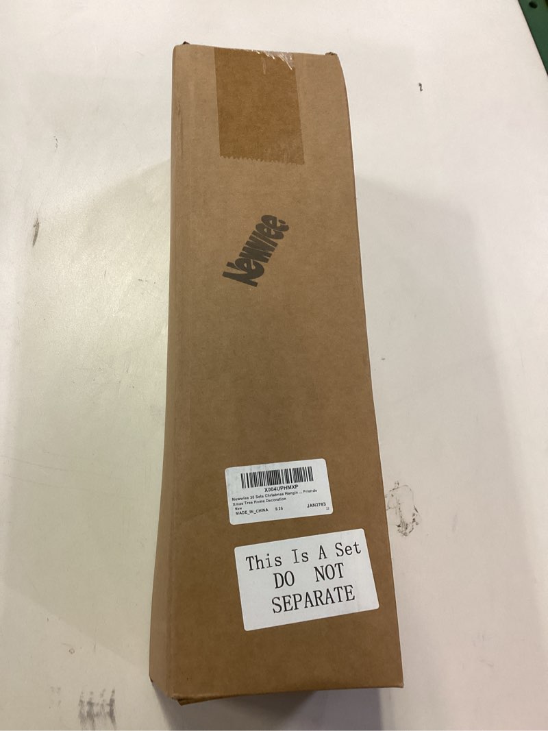 Condition photo showing New/Like New for Newwiee 30 Sets Christmas Coworker Gift Gnome Ornaments Bulk with Appreciation Cards Coworkers are Like Christmas Light Plush Gnome Elf Hanging Thank You Gift for Employee Office Home Xmas Tree Decor