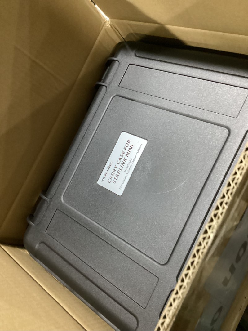 Condition photo showing Good Condition for xtar starlink mini hard case set with starlink mini tripod stand,waterproof portable carrying case for starlink mi ni dish and accessories, ideal for travel and camping