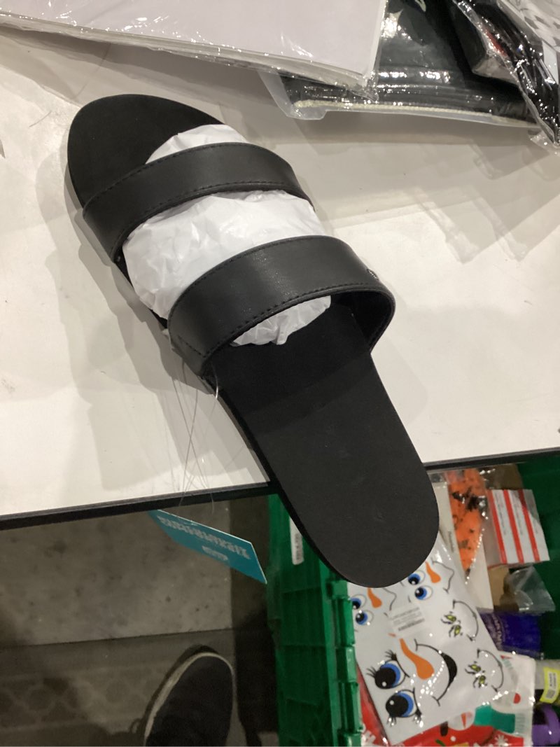 REEF Bliss Nights Eliana Womens Slide Sandal, Super Lightweight and Soft Footbed, Black/Black, 9