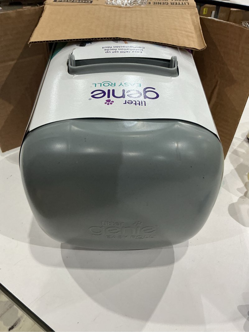 Condition photo showing Good Condition for litter genie easy roll cat litter disposal pail | odour control, refill bags & scoop grey