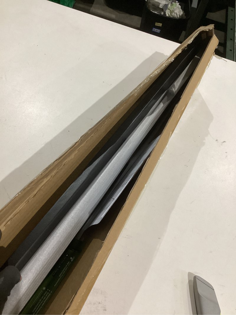 Condition photo showing Good Condition for BAMEOS Wall-Mounted Shelf with Hooks - 28.9 Inch Entryway Hanging Shelf with 5 Dual Hooks for Bathroom, Living Room, Bedroom (Black) Black-28.9IN with shelf