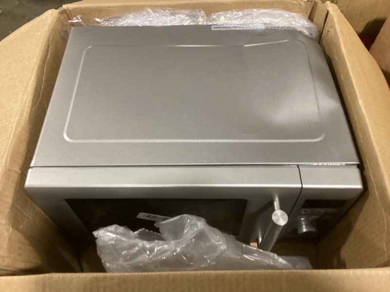 Condition photo showing Good Condition for Breville BMO650SIL Compact Wave Soft Close Countertop Microwave Oven, Silver