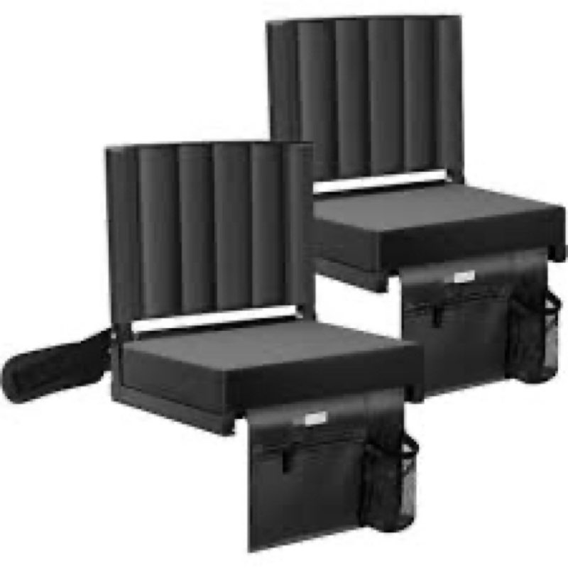 Shoichiro folding stadium seat with cushion