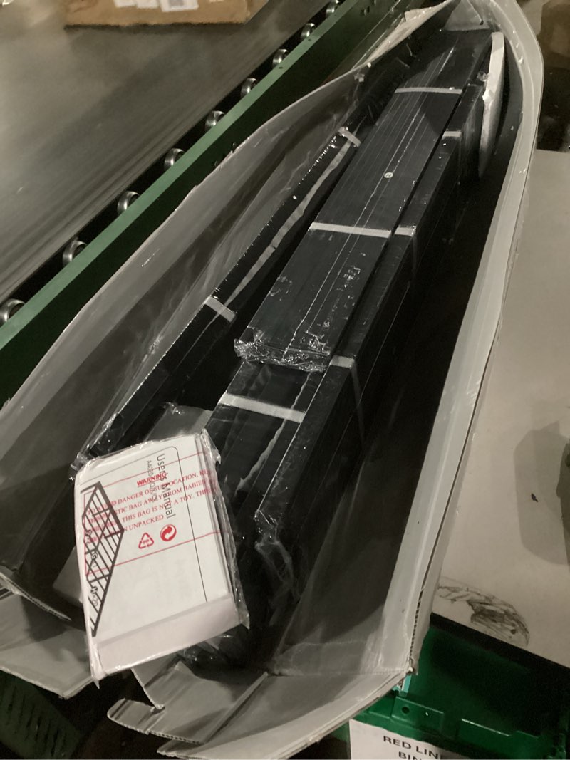 Condition photo showing New/Like New for Hafenpo 18 Inch Queen Bed Frame - Sturdy Metal Platform Queen Size, No Box Spring Needed, Heavy Duty, Easy Assembly, Strong Bearing Capacity, Under Bed Storage, Black Queen 18 Inch