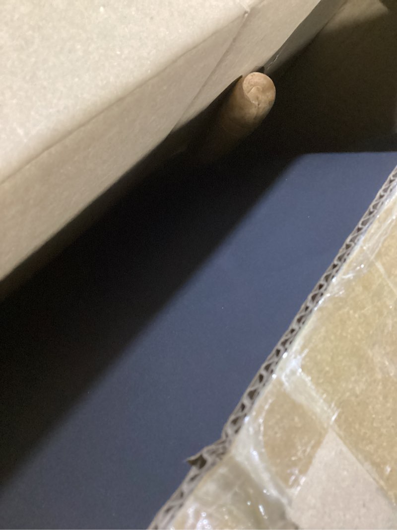 Condition photo showing Good Condition for Outdoor Fire Pits for Outside Wood Burning Table Fire Pit with Spark Screen Cover, Fire Bowls Backyard Fire Pit with Fire Poker for Camping Beach (Black, 18.5 Inch) Black 18.5 Inch