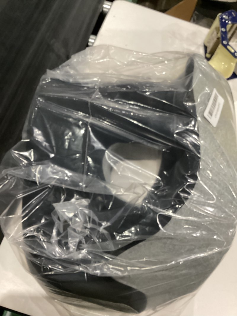 Condition photo showing Good Condition for Concave U Surface Donut Pillow for Tailbone Pain Cradle Tailbone Reducing Pressure on Pelvis- Hemorrhoid Pillow for Office, Car, Home Seat- Black/Gray