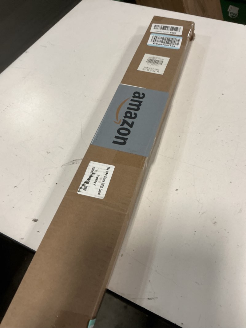 Condition photo showing New/Like New for LazBlinds No Tools No Drill 1" Vinyl Mini Blinds, Cordless Blinds for Windows, Light Filtering Horizontal Window Blinds & Shades, 30" W x 64" H, White Cordless-white 30" W x 64" H