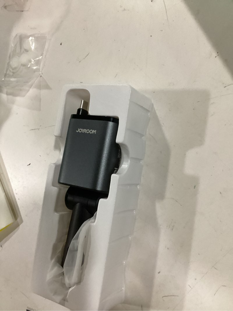 Condition photo showing New/Like New for retractable car charger 84w car charger usb c for iphone 16 17 pro max fast charging [pd45w dual type c cables] car accessories cigarette lighter adapter for iphone 17 air 16 15 pro max, samsung s25 dual usb c cord dark gray