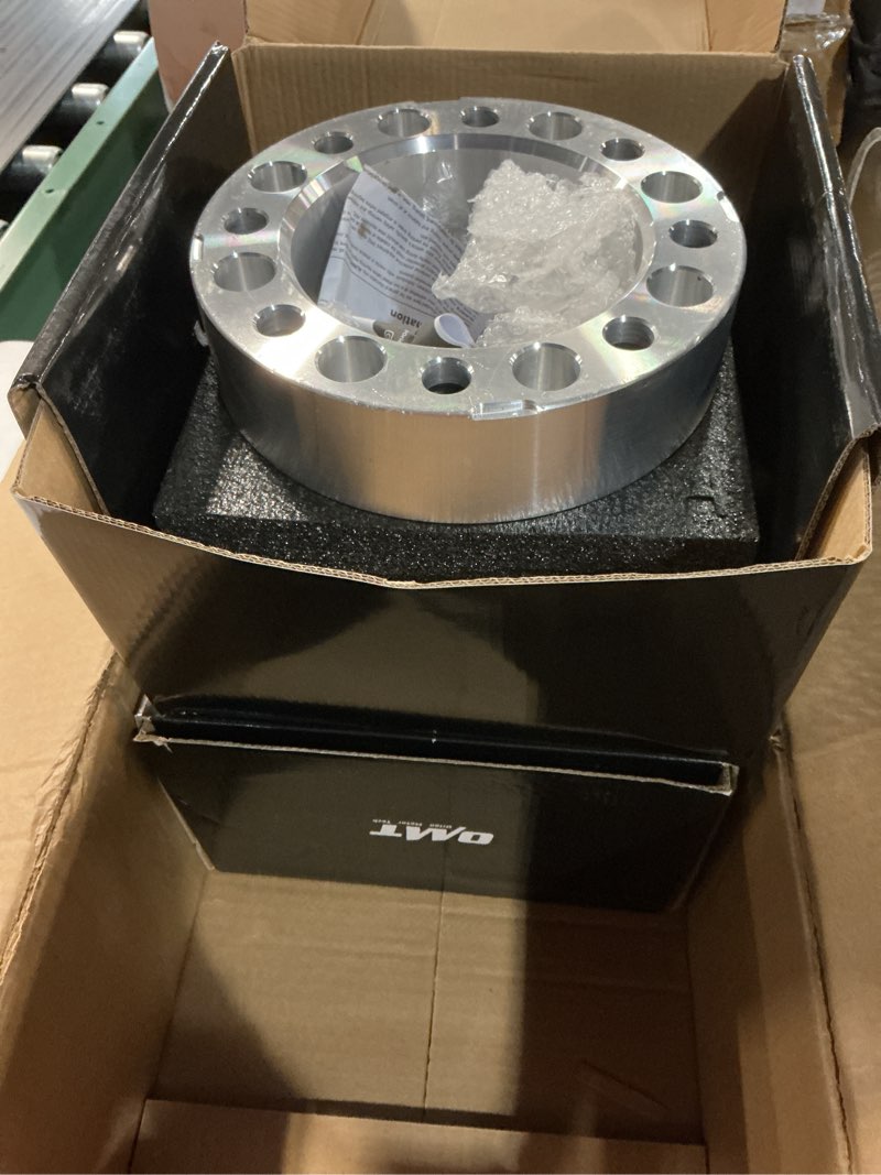 Condition photo showing Good Condition for orion motor tech 8x6.5 wheel spacers, 2 inch wheel adapters with studs compatible with 1994-2011 dodge ram 2500 3500 1988-1998 ford f250 f350, 8x165.1 wheel spacer kit with 130 mm hub bore, set of 4