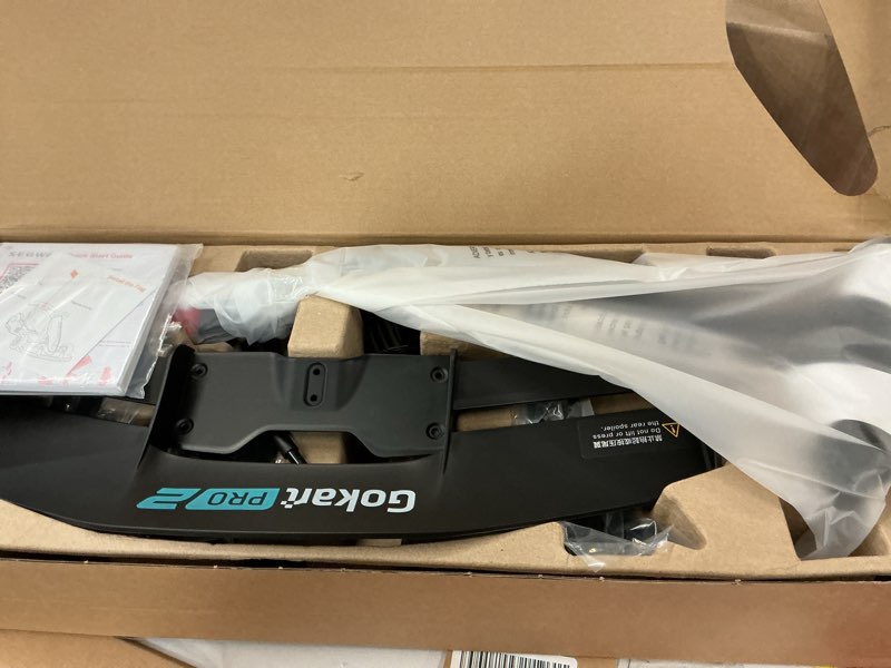 Condition photo showing As Is for SEGWAY ninebot GoKart Pro 2 (incomplete hardware only)