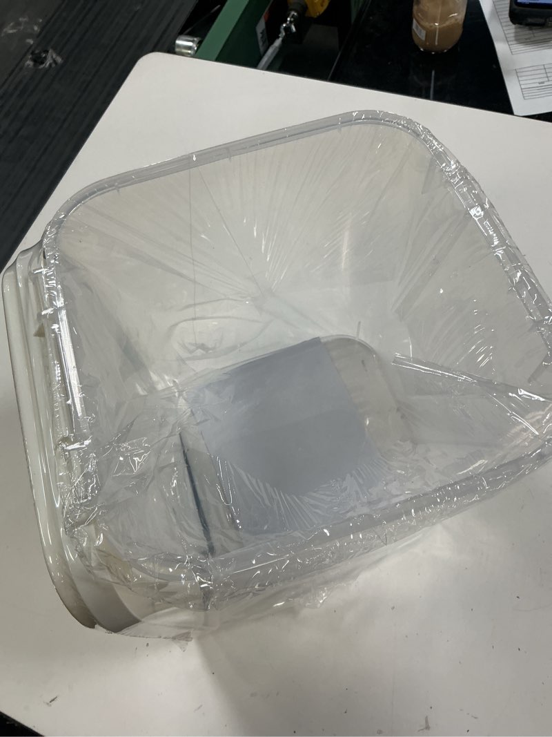 Condition photo showing Good Condition for rice container - flour rice dispenser 20lbs/10kg/10.6qt food grain cereal bins pet food storage laundry pods container for household pantry organization (20lbs)