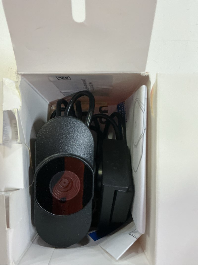 Condition photo showing As Is for onn 1440p webcam with autofocus and built-in microphone, adjustable,black