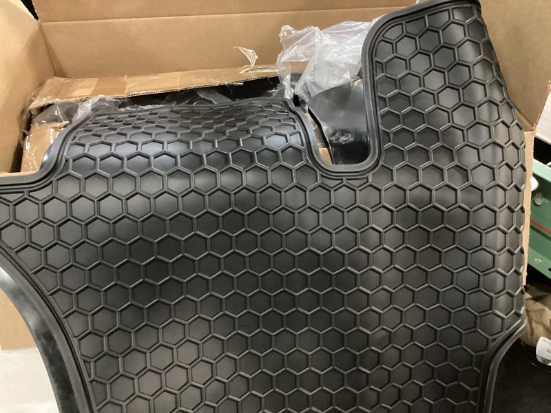 lwope car floor mats custom fit for volkswagen vw atlas 2018-2025 with 2nd row bucket seats black ru similar 