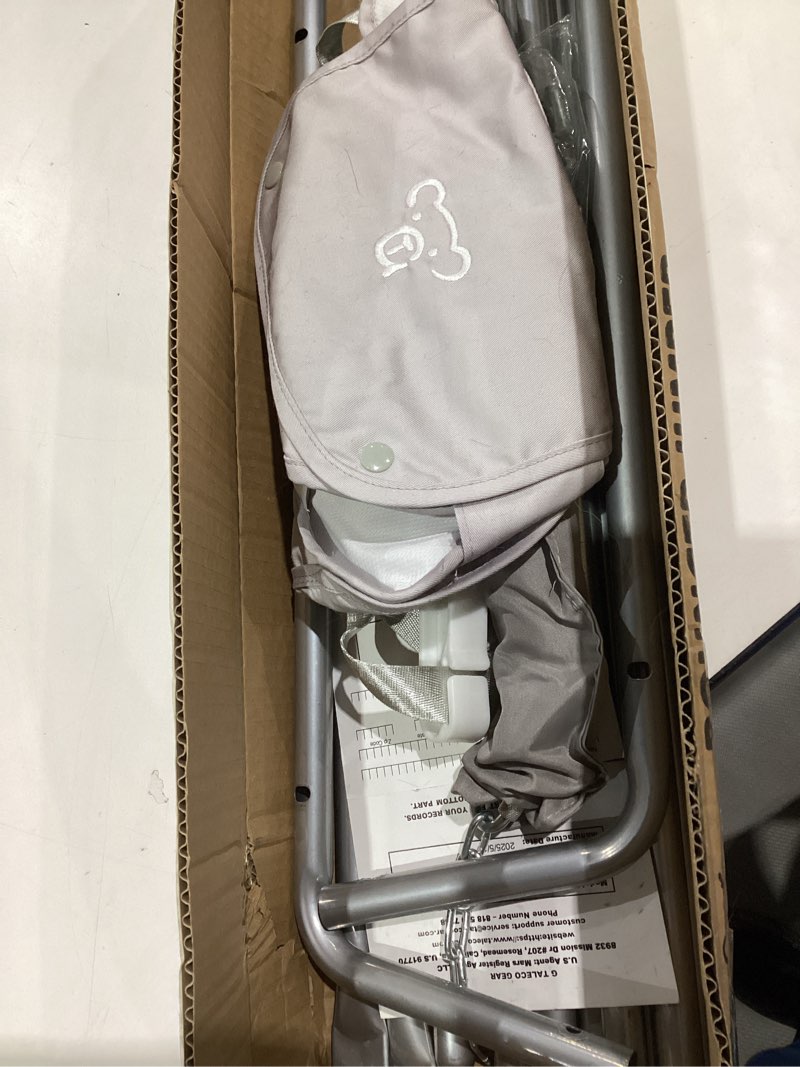 Condition photo showing Good Condition for Baby Jumper with Stand, Baby Jumpers and Bouncers, Baby Exerciser Suitable for 6-24 Months, Easy to Assemble & Store Jumper for Baby Grey