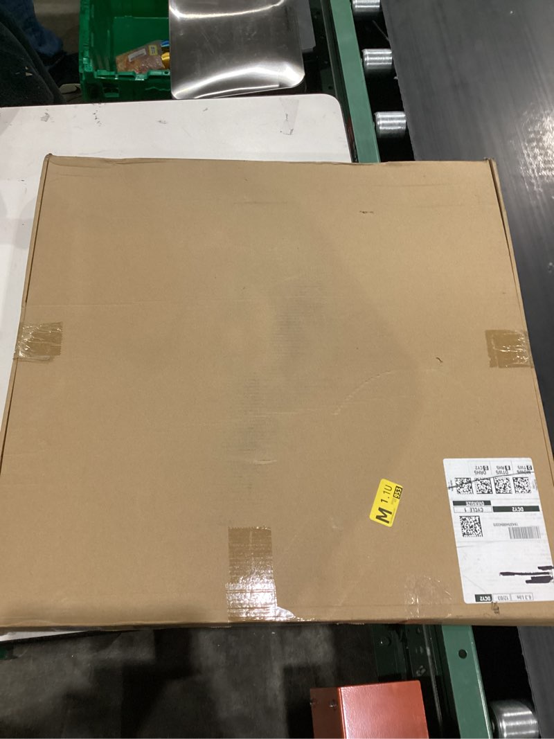 cuspin large wall clock 24 inch for living room decor, silent non ticking battery operated black rou