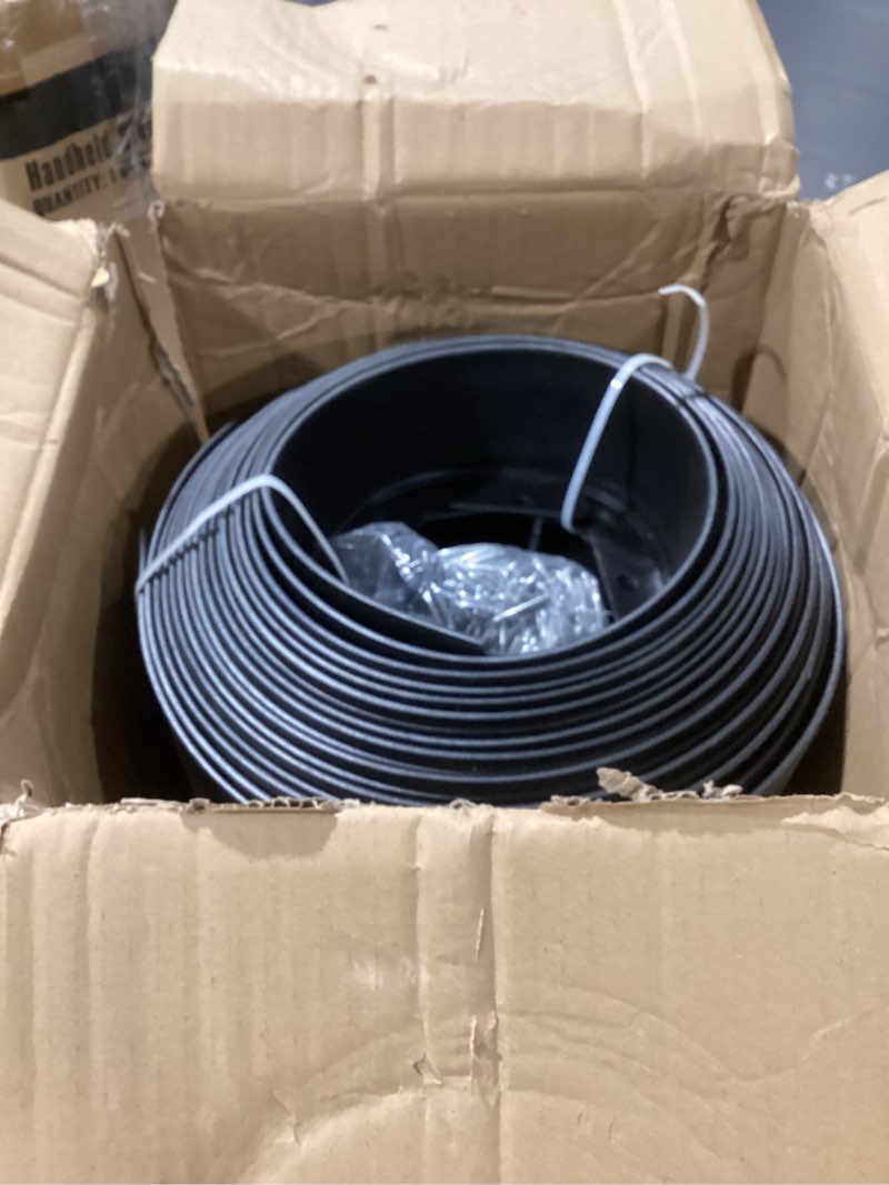 Condition photo showing Good Condition for 3 inch x 80 ft (multiple sizes available) landscape edging, garden edging borders with 80pcs upgrade stakes, flexible no dig plastic garden border for lawn, landscaping, flower beds and yard 3in x 80ft