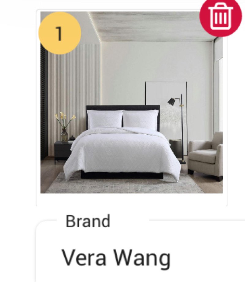 Vera Wang Double Diamond Matelasse White King Comforter Set