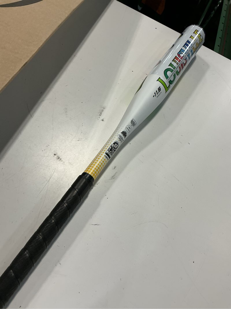 Condition photo showing Good Condition for easton | ghost youth fastpitch softball bat | approved for all fields | -11 drop | 1 pc. aluminum light blue 30 inch