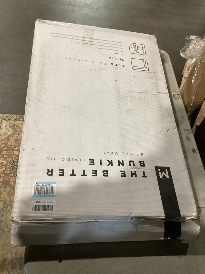 Condition photo showing Good Condition for meliusly heavy duty 10mm bunkie board queen size (60x80'') patent pending low profile bed board design - breathable, noise minimizing, moisture resistant bunkieboards, low profile bed support queen (60x80'')