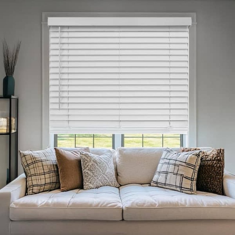 White 2” plantation blind 62x48