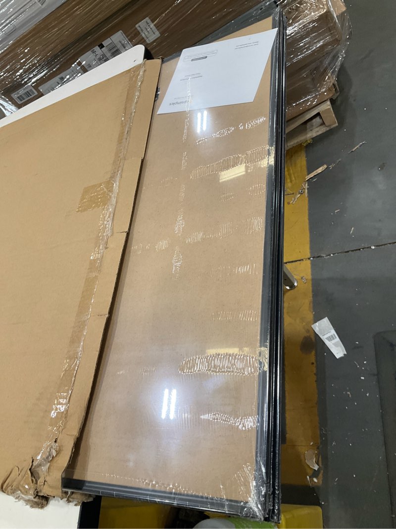 Condition photo showing Good Condition for upsimples 24x36 poster frame black 3 pack, scratch-proof picture frames 24 x 36 for photo gallery - slide-in strips, horizontal or vertical wall mounting