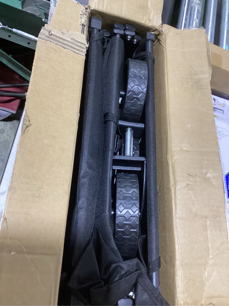 Condition photo showing Good Condition for sekey wagon cart with wheels with 220lbs capacity,heavy duty wagon carts foldable,lightweight utility portable cart for grocery, shopping, garden, camping. black black 220 lbs