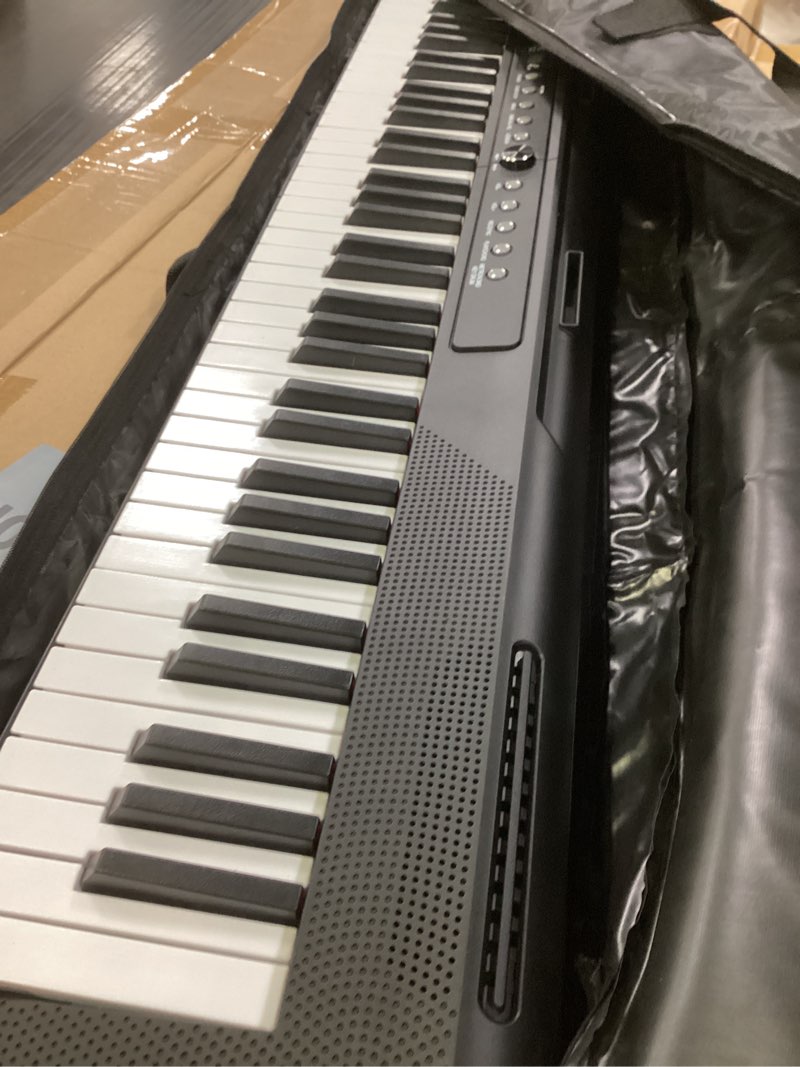Condition photo showing Good Condition for 88 Key Piano Keyboard, Semi Weighted Electronic Digital Piano with Music Stand, Power Supply, Sustain Pedal, Bluetooth, Stand, MIDI, for Beginner Professional at Home, Stage