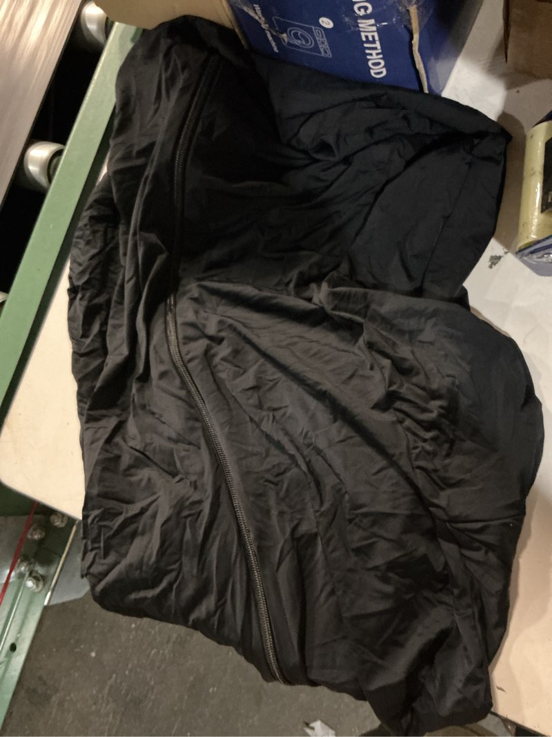 Condition photo showing Good Condition for hahafelt cooling cervical neck pillowcase cover (only pillow case) ergonomic pillowcase with zipper for hot sleepers pillow cover for side back sleepers night sweats(black,queen size) black queen