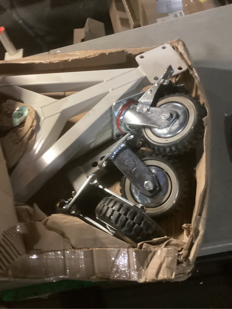 Condition photo showing Good Condition for trailer tug - supports up to 20,000lbs - 3,500 lb max tongue weight - mover for rv, boat, camper, flatbed, enclosed trailers - heavy duty - world's greatest trailer dolly