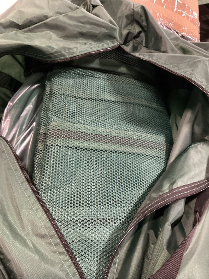 Condition photo showing Good Condition for poray large tunnel 73''x37''x61''plant netting cover,5ft tall crop cage tomato netting,pest guard cover for vegetables &fruits,durable gardening net for plant and animal 73*37*61inches tunnel net