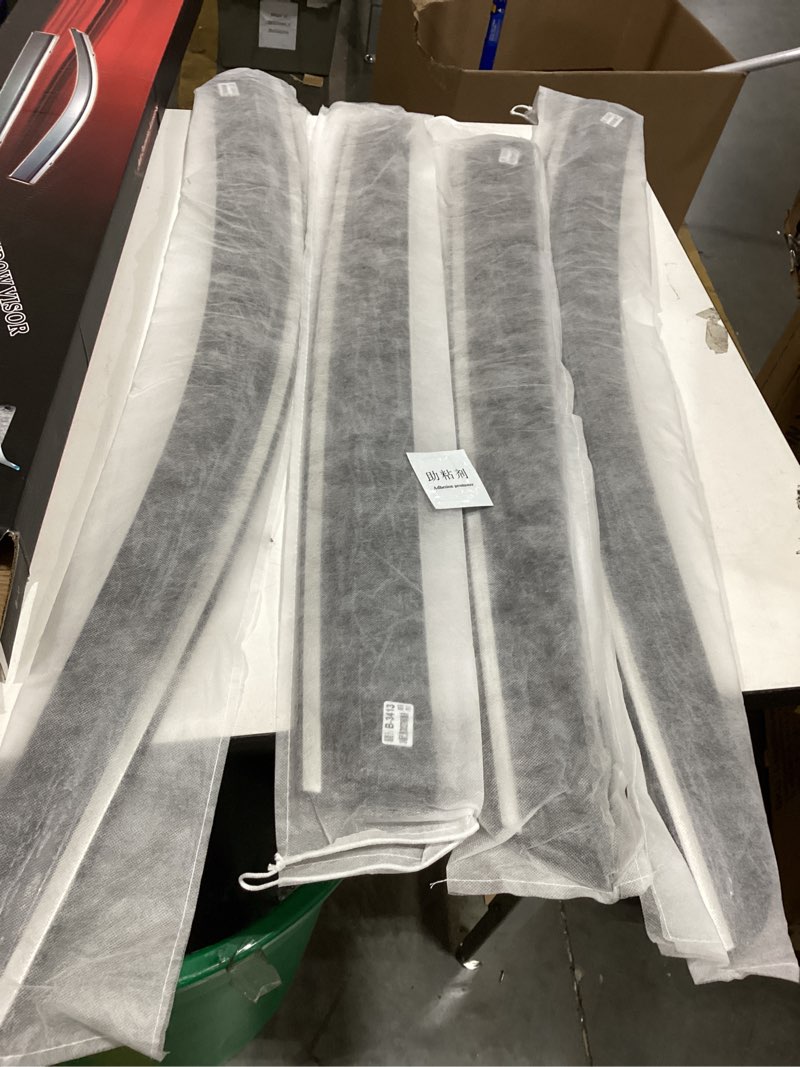 Condition photo showing As Is for rain guards compatible with subaru crosstrek 2024 2025 2026 & impreza 2024-2026 side window deflectors window rain guards out-channel guard deflector vent visor-4pcs