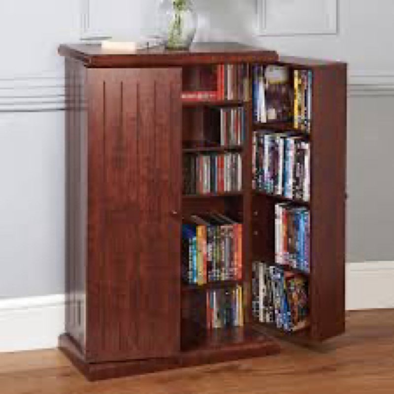 Double Door Multimedia Media Cabinet