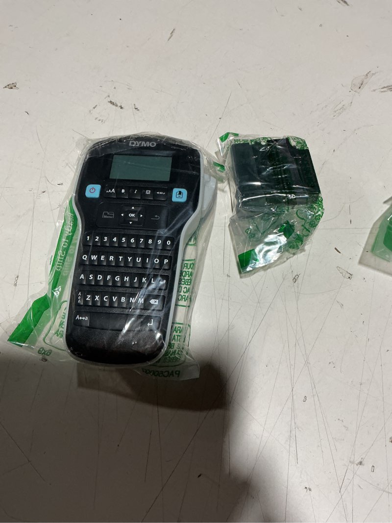 Condition photo showing Good Condition for DYMO LabelManager 160 Portable Label Maker Bundle, Easy-to-Use, One-Touch Smart Keys, QWERTY Keyboard, Large Display, For Home & Office Organization, Includes 3 D1 label cassettes Machine + 3 Tapes