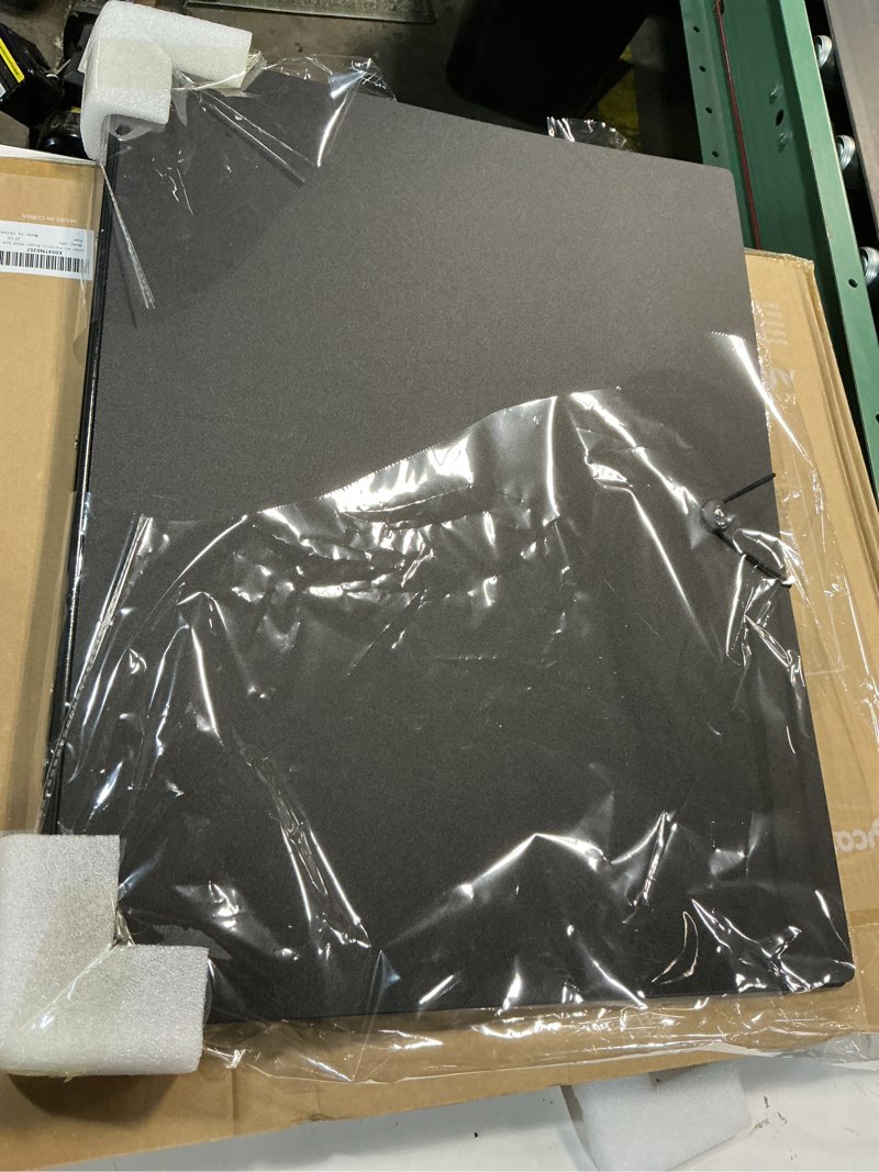 Condition photo showing Good Condition for joycat art portfolio fits 18x24 inch, 30 pockets art folder with clear view pages, 60 sheets presentation binder for diamond art painting, artist portfolios for artwork storage (black)