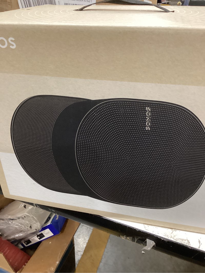 Condition photo showing New/Like New for Sonos Era 300 - Black - Wireless, Alexa Enabled Smart Speaker with Dolby Atmos.