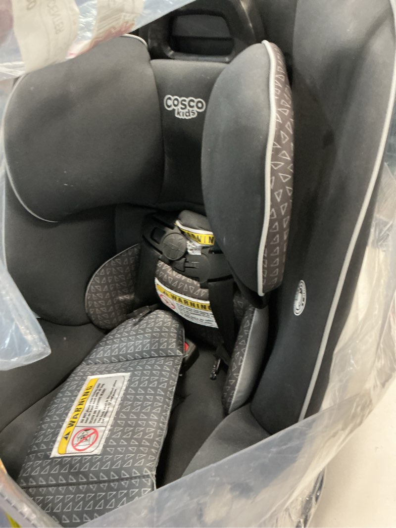 Condition photo showing Good Condition for cosco kids easy elite slim all-in-one convertible car seat, grey glphys, unisex