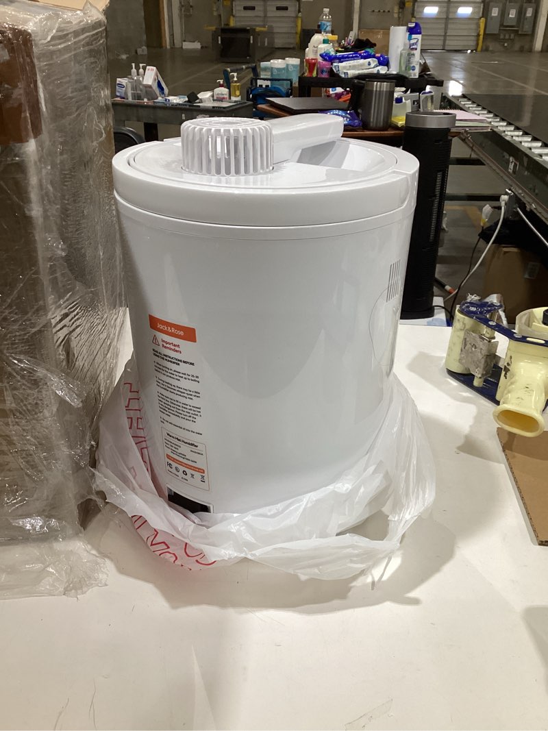 Condition photo showing Good Condition for 3L Stainless Steel Humidifier for Bedroom, Warm Mist Humidifiers Easy Clean, Steam Humidifier for Living Room, Whisper-Quiet and Filterless, with Sleep Mode and Timer, Auto-off Setting