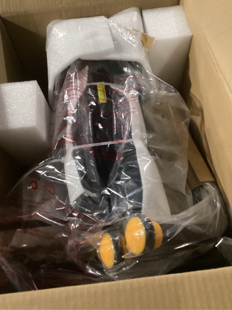 Condition photo showing New/Like New for similar to) sunny health & fitness foldable air walk elliptical, 30\" inch long stride full-body cardio cross trainer glide exercise for home office, sunnyfit app via bluetooth with optional adjustable resistance smart