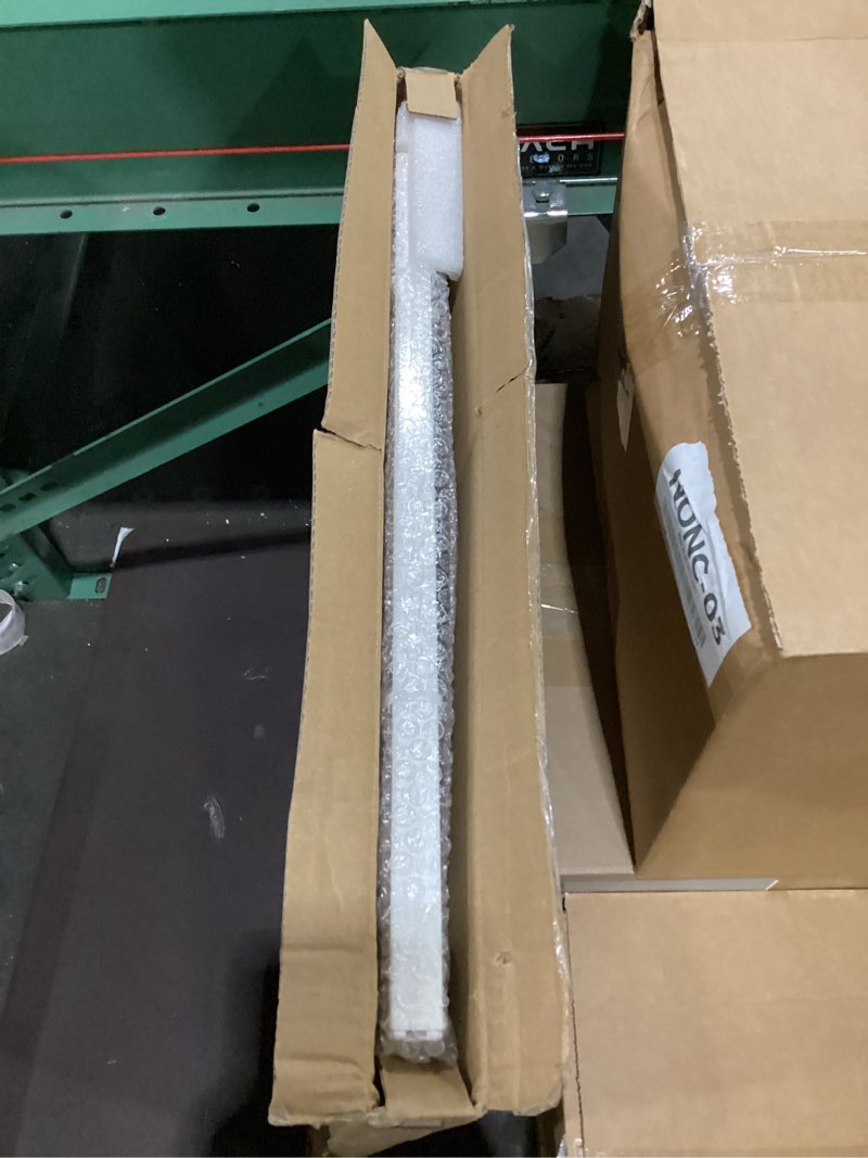 Condition photo showing New/Like New for fairy baby narrow baby gate for stair, 22.8"-25.5" wide pressure mounted pet gate for doorway, easy walk thru child safety gate, white white 22.8"-25.5"